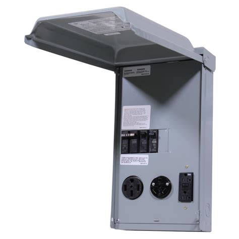 home rv electrical box 50-30-20 amp|50 amp outlet for rv.